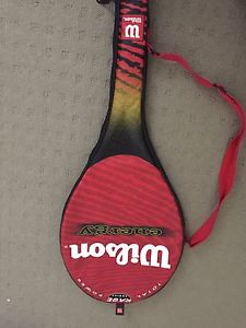 Wilson Tennis Racquet With Cover