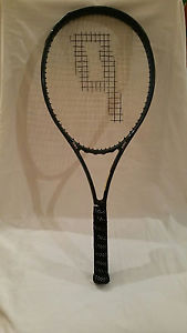 Prince O3 SPEEDPORT SILVER 118 OS OVERSIZE Tennis Racket STRUNG 4-5/8" Excellent