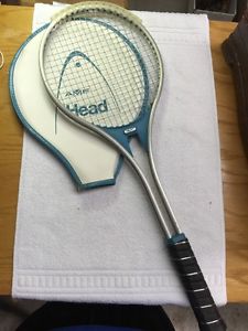 Excellent Vintage HEAD AMF PROFESSIONAL TENNIS RACQUET 515 4 5/8 L w/Case