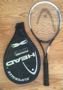 HEAD Power Lite Xtra-Long Supersize 27-1/2" -11 oz Tennis Racquet & Padded Case!