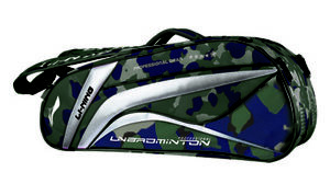 Li-Ning 9 Racquet Badminton Racquet Racket Bag  - Green - Authorized Dealer
