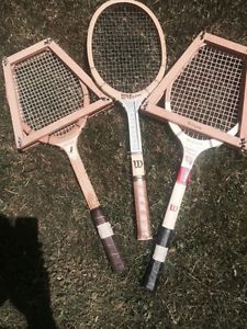 Vintage Tennis Rackets - Wilson