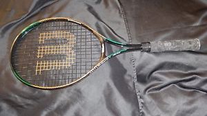 Wilson Oversize Superlight Power Series E/X Court Tennis Racquet L4 41/2" grip
