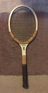 Wilson Jack Kramer Jr Autograph Wood Tennis Racquet Vintage Made In USA