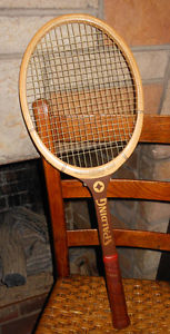 Vintage Spalding Challenge Cup Oversize Tennis Racket - Great Cond.