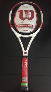 Wilson Pro Staff 100ls Light Spin Effect Tennis Racquet, 4 3/8