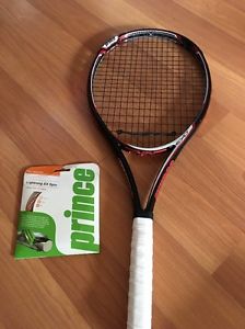 PRINCE EXO3 RED 105 TENNIS RACKET 4 3/8 WOW LQQK HERE!