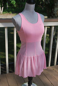 NWT Nike Dri-Fit Pink BabyDoll Tennis Dress With Ruffles (Women's X-Small) RARE