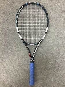 Babolat Pure Drive 4 3/8 STRUNG (Tennis Racket 300g 10.6oz Cortex GT 2012 Blue)