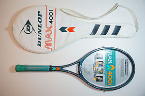NEW DUNLOP MAX 400I GRAFIL XAS INJECTION TENNIS RACKET 4 1/2 EU4 L4