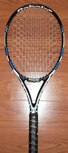 Babolat Pure Drive + Tennis Racquet - 4 1/2 - 2015 Model - New String/Grip