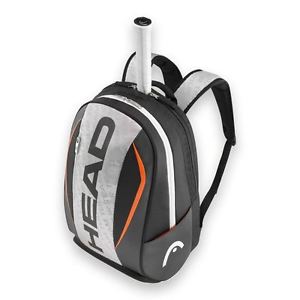 New HEAD Tour Team Backpack Silver & Black 2 Racket Tennis Bag Murray Djokovic