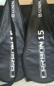 Gosen Carbon 15 Fiber Tennis Racquet  4 1/4 & 4 1/8 (2x)