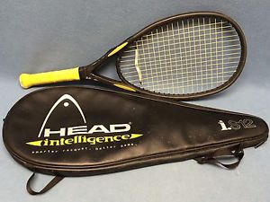 Head iS12 Intelligence Tennis Racket Racquet W/ Case Intellifiber 4-1/4 Grip!