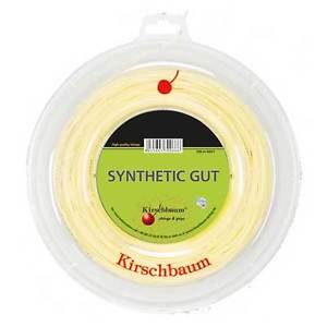 Kirschbaum Cuerdas de tenis SINTÉTICO BUENO natural 200m grosores diferentes