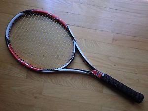 Wilson (K) Factor Six.One 6.1 Team 4 1/2 Tennis Racquet New Volki String